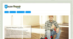 Desktop Screenshot of houserepairguides.com
